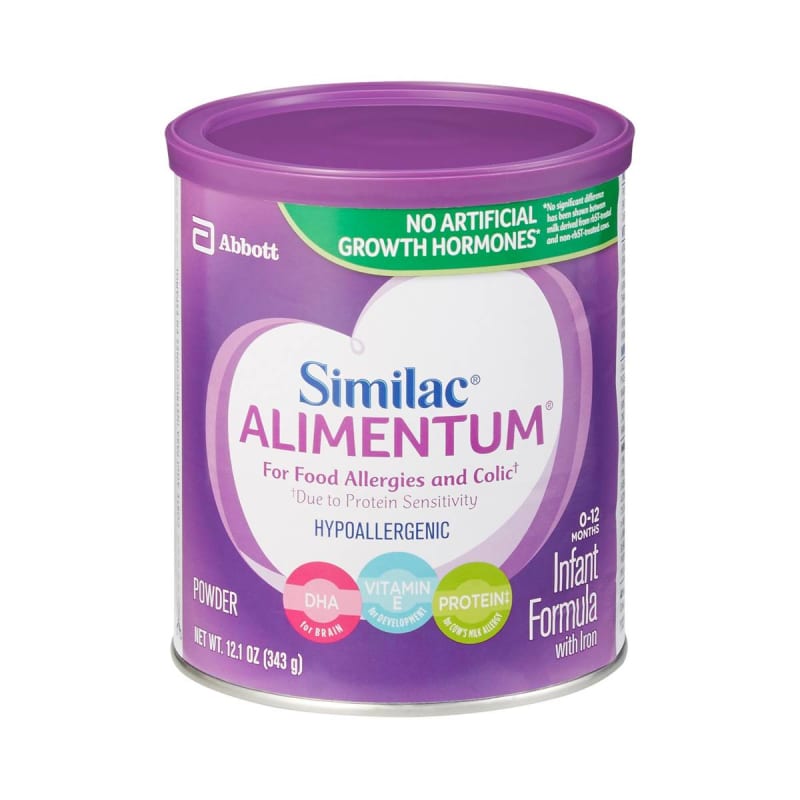 Abbott Nutrition Similac® Alimentum® Infant Formula, 12.1-ounce can Abbott Nutrition Similac® Alimentum® Infant Formula, 12.1-ounce can