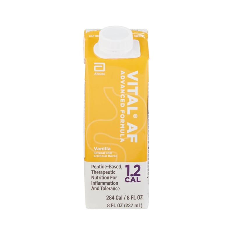 Abbott Nutrition Vital AF 1.2 Cal Vanilla Peptide-Based Nutrition for Inflammation and Tolerance Abbott Nutrition Vital AF 1.2 Cal Vanilla Peptide-Based Nutrition for Inflammation and Tolerance
