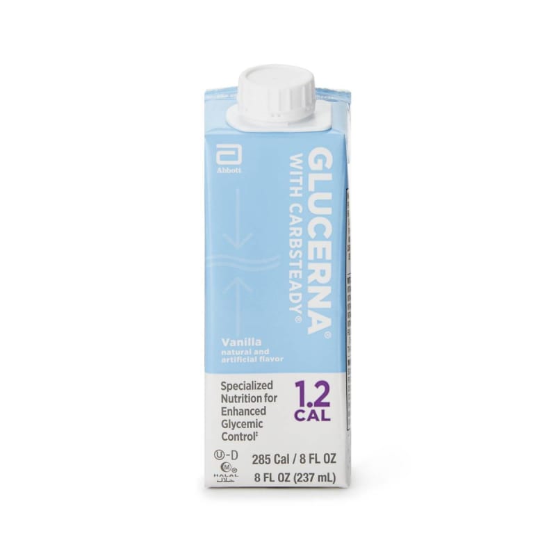 Abbott Nutrition GlucernaÂ® 1.2 Cal Vanilla Specialized Nutrition for Enhanced Glycemic Control