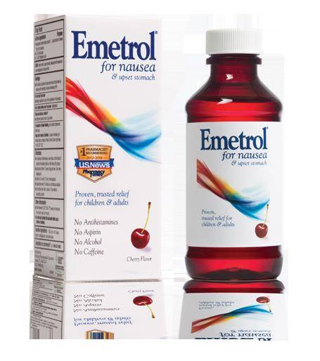 Emerson Healthcare EmetrolÂ® Non-Drowsy Rapid Nausea Relief Liquid Cherry