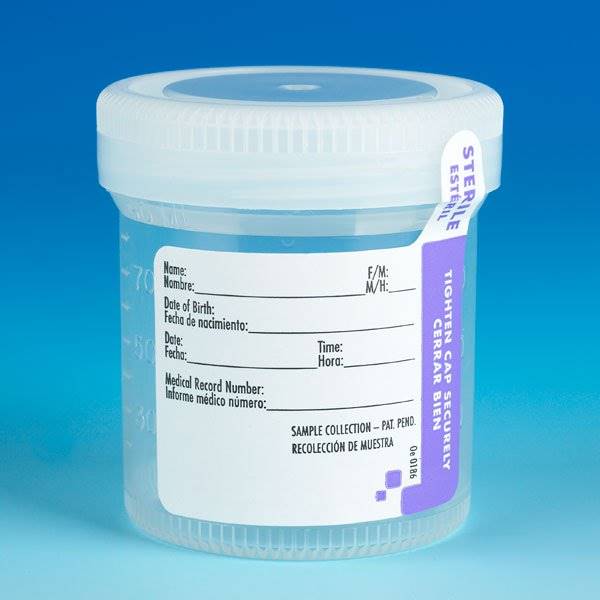 Globe Scientific Tite-Riteâ„¢ Specimen Container, 90 mL