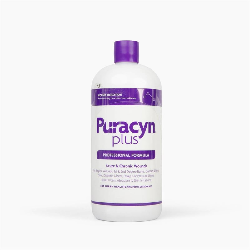 Innovacyn Wound Cleanser PuracynÂ® Plus 32 oz. Instill / Spikeable Application Bottle NonSterile Antimicrobial