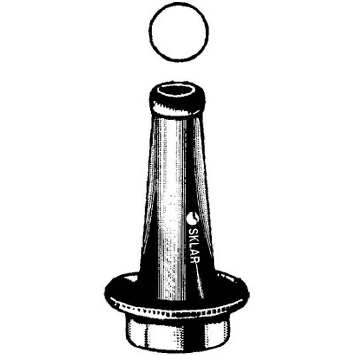 Sklar Ear Speculum Tip Round Tip Size Medium Chrome Plated Reusable Sklar Ear Speculum Tip Round Tip Size Medium Chrome Plated Reusable