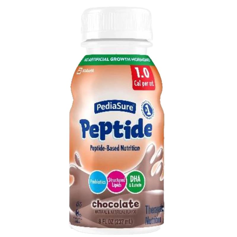 Abbott Nutrition PediaSureÂ® Peptide 1.0 Cal, 8-ounce bottle