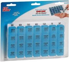 Apothecary Products One-Day-At-A-TimeÂ® 7 Day Four Dose Pill Organizer
