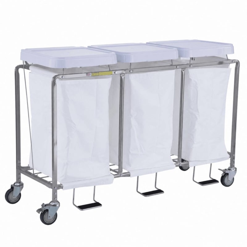 R&B Wire Triple Deluxe Easy Access Hamper R&B Wire Triple Deluxe Easy Access Hamper
