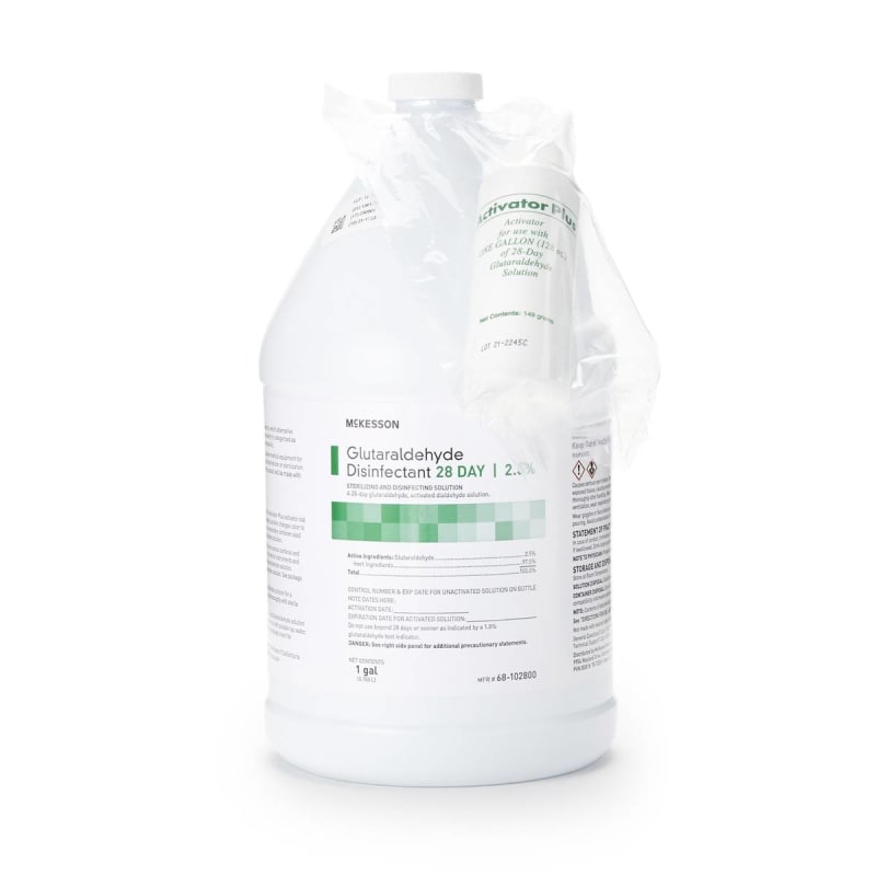 McKesson Brand McKesson Glutaraldehyde High Level Disinfectant, 1-gallon Jug