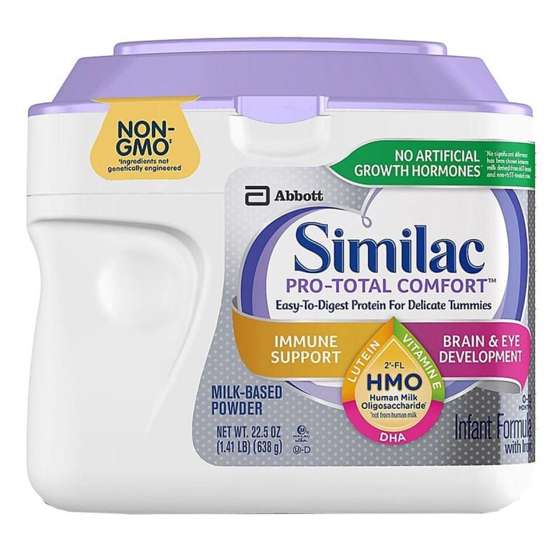 Abbott Nutrition Similac Pro-Total Comfortâ„¢ Infant Formula, 20.1-ounce canister