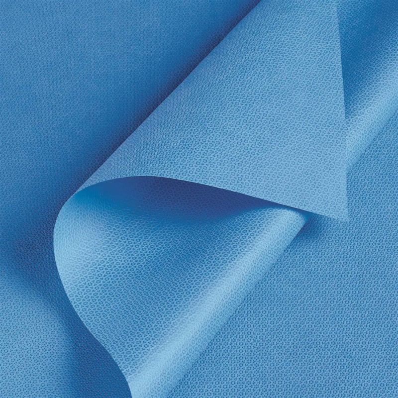 O&M Halyard Inc Sterilization Wrap HALYARD* H500 Dark Blue 54 X 54 Inch Single Layer SMS Polypropylene Steam / EO Gas