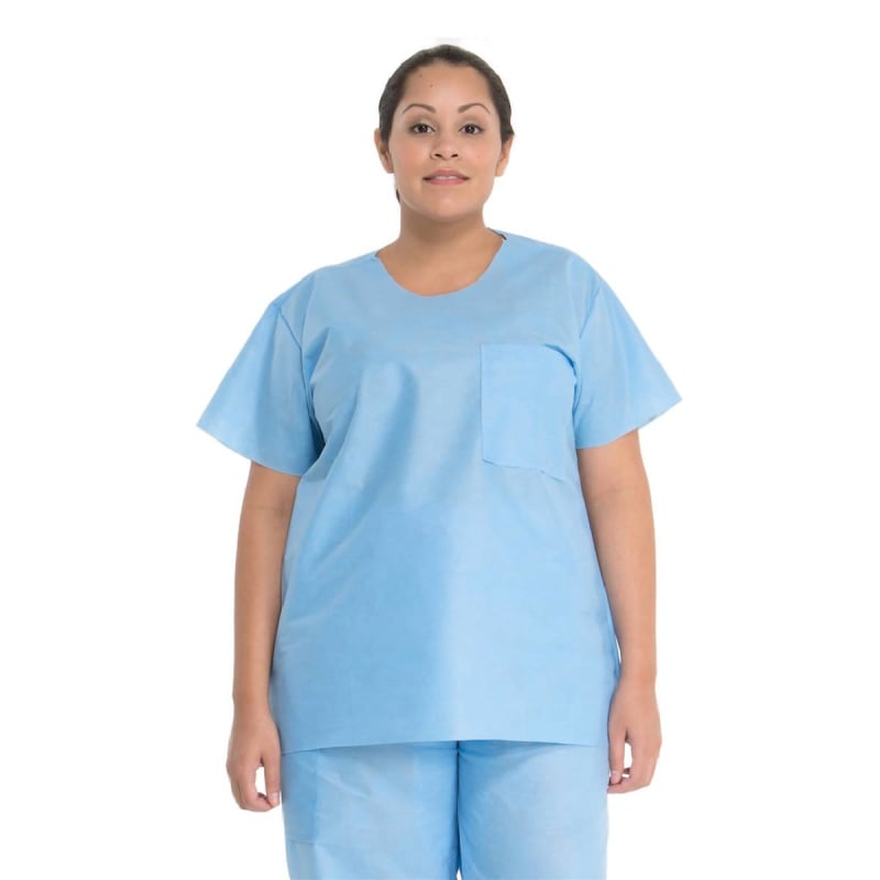 O&M Halyard Inc Halyard Scrub Shirt O&M Halyard Inc Halyard Scrub Shirt