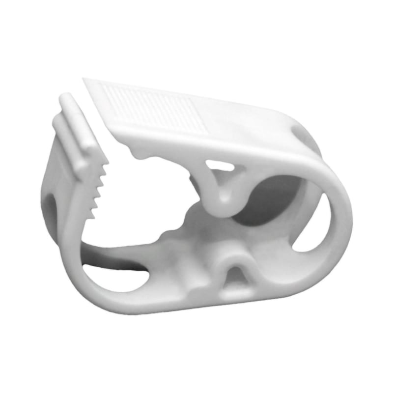 Urocare Products UrocareÂ® Adjustable White Tube Clamp