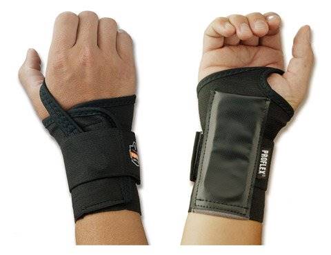 Ergodyne Wrist Support ProFlex® 4000 Single Strap Elastane / Elastic / Polyester Left Hand Black Medium Ergodyne Wrist Support ProFlex® 4000 Single Strap Elastane / Elastic / Polyester Left Hand Black Medium