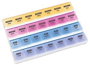 Compass Health Brands ApexÂ® MediPlannerÂ® Pill Organizer