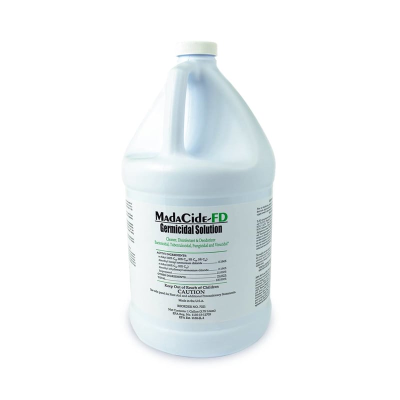 Mada Medical Products MadaCide-FD® Surface Disinfectant Cleaner, 1 gal. Mada Medical Products MadaCide-FD® Surface Disinfectant Cleaner, 1 gal.