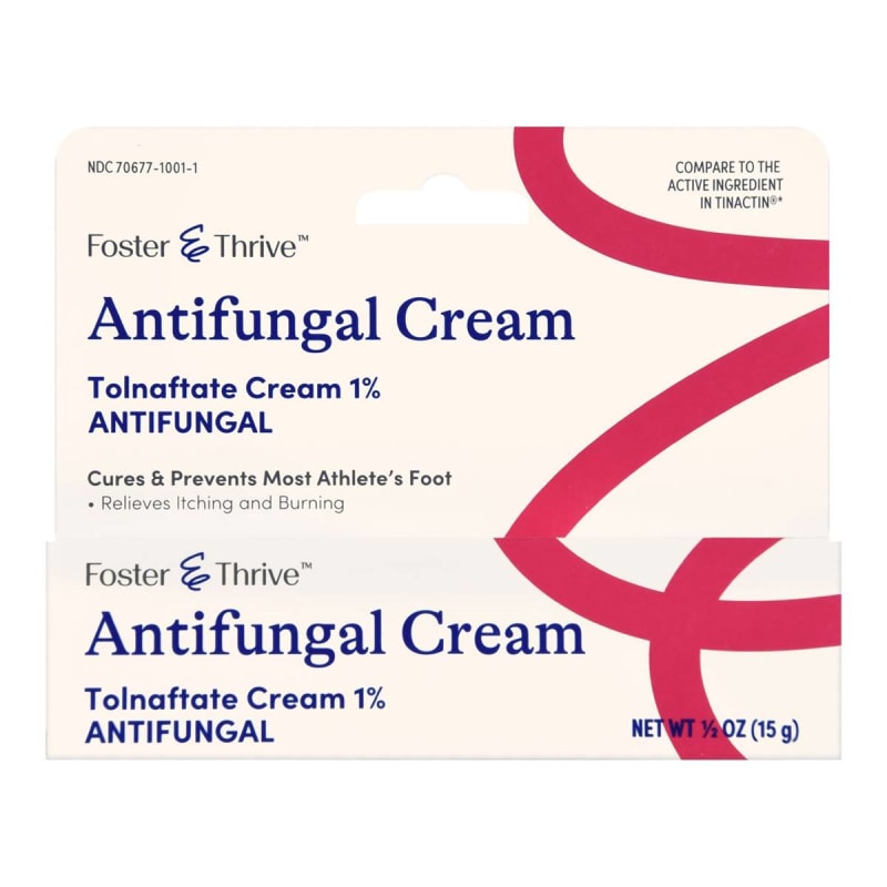 McKesson Foster & Thriveâ„¢ Antifungal Cream Tolnaftate 1%, 0.5-ounce tube