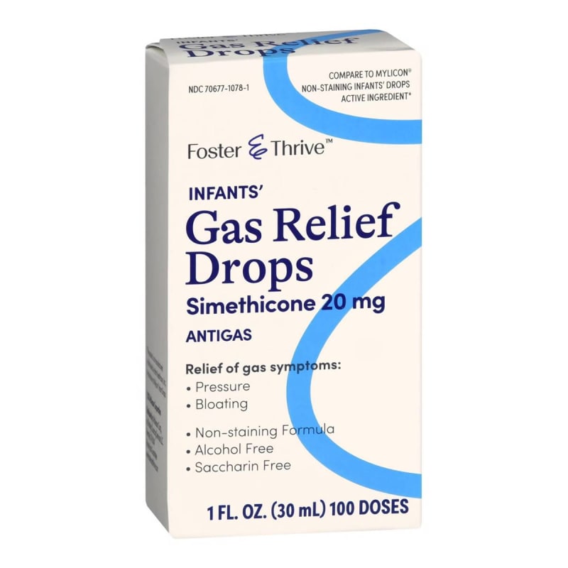 McKesson Foster & Thriveâ„¢ Simethicone Infant Gas Relief, 1-ounce Dropper Bottle