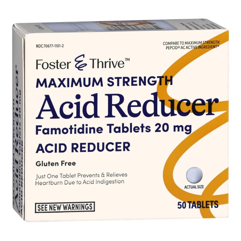 McKesson Foster & Thriveâ„¢ Maximum Strength Acid Reducer Famotidine 20 mg