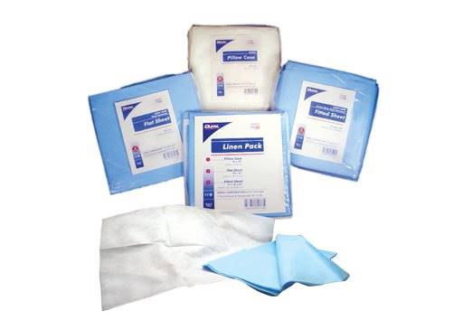 Dukal White Spunbond Pillowcase, 20 x 29 Inch