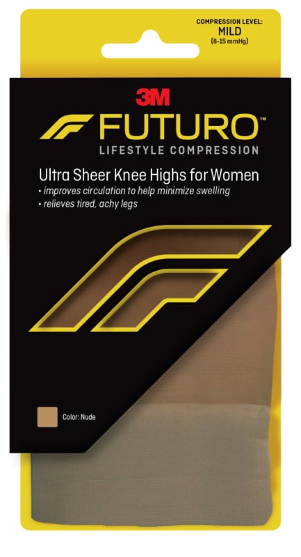 3M Company 3Mâ„¢ Futuroâ„¢ Energizing Compression Stockings, Knee High, 8 â€“ 15 mmHg, Medium