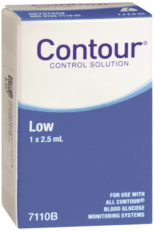 Ascensia Diabetes Care Bayer Contour® Blood Glucose Control Solution, Low Level Ascensia Diabetes Care Bayer Contour® Blood Glucose Control Solution, Low Level