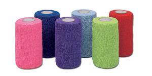 Andover Healthcare Inc Co-FlexÂ®Â·Med Self-adherent Closure Cohesive Bandage, 1-1/2 Inch x 5 Yard