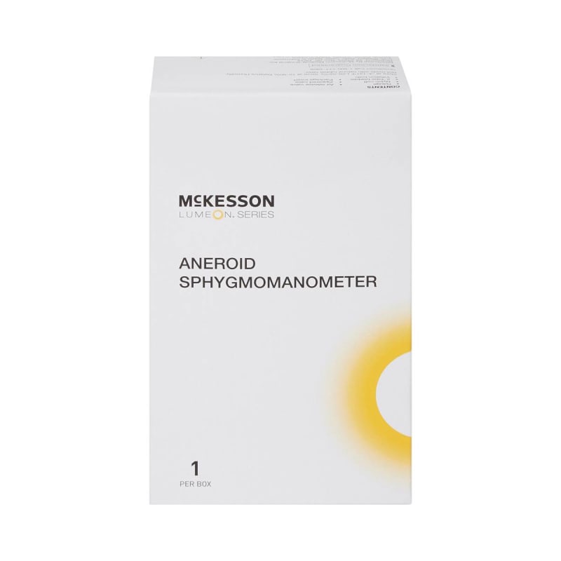 McKesson Deluxe Aneroid Sphygmomanometer with Adult Cuff, 2-Tube, Pocket Size