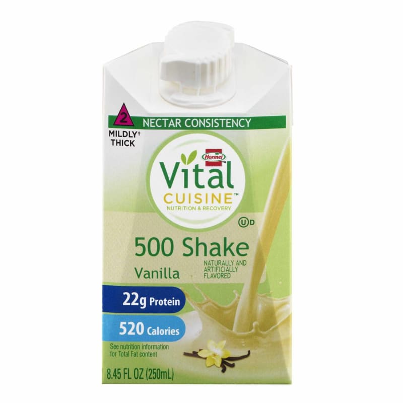 Lyons Magnus LLC Vital CuisineÂ® 500 Shake Vanilla Nutrition and Recovery, 8.45-ounce carton