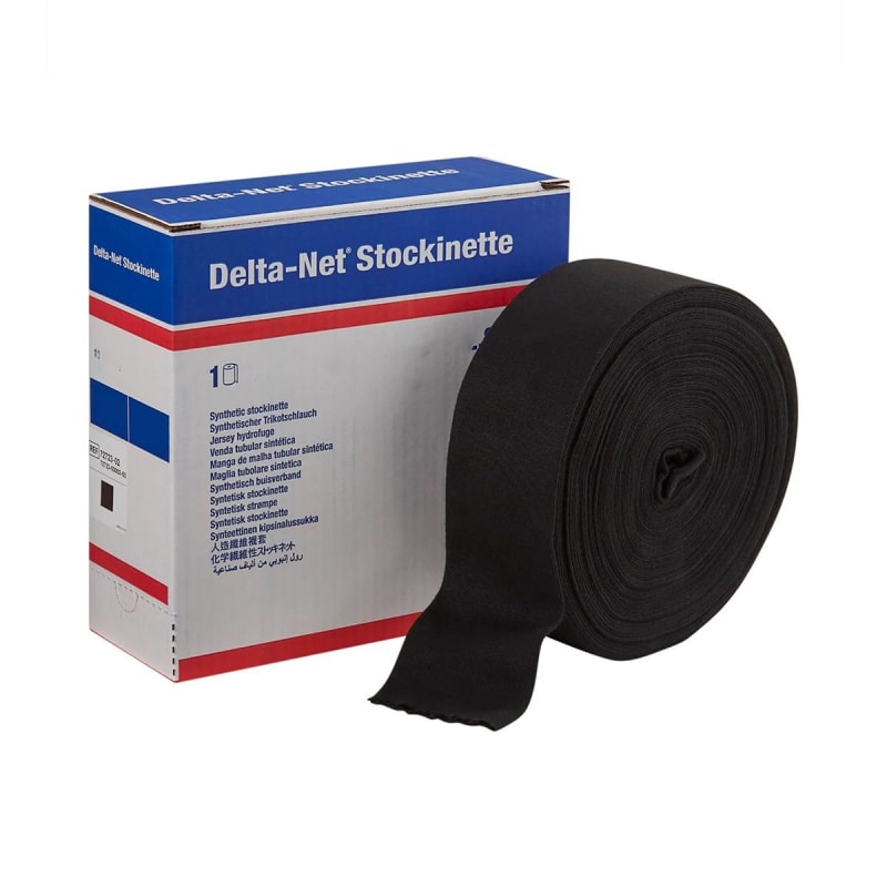 BSN Medical Delta-Net® Black Synthetic Compression Stockinette, 2 Inch x 25 Yard BSN Medical Delta-Net® Black Synthetic Compression Stockinette, 2 Inch x 25 Yard