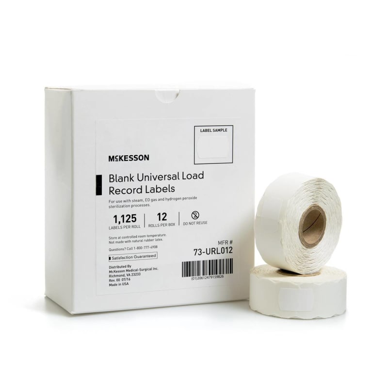 McKesson STER-ALL® Performance Sterilization Label McKesson STER-ALL® Performance Sterilization Label