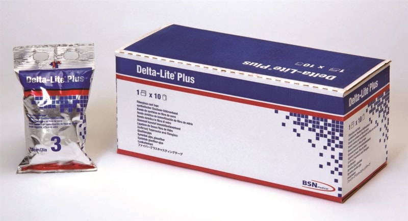 BSN Medical Delta-LiteÂ® Plus Deep Blue Cast Tape, 4 Inch x 4 Yard
