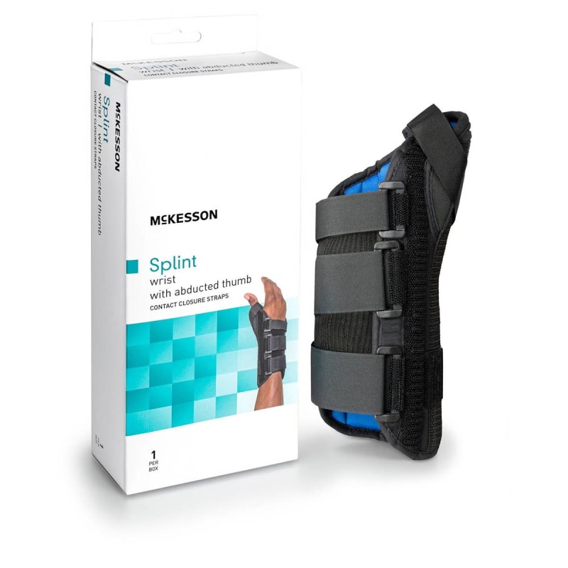 BSN Medical ActimoveÂ® Manus Forte Plus Left Wrist Brace with Abducted Thumb, Small / Medium