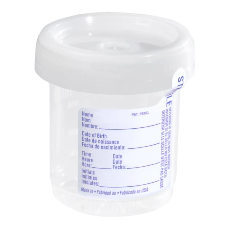 Sarstedt Specimen Container 65 mm Opening 90 mL (3 oz.) Screw Cap Sterile Sarstedt Specimen Container 65 mm Opening 90 mL (3 oz.) Screw Cap Sterile