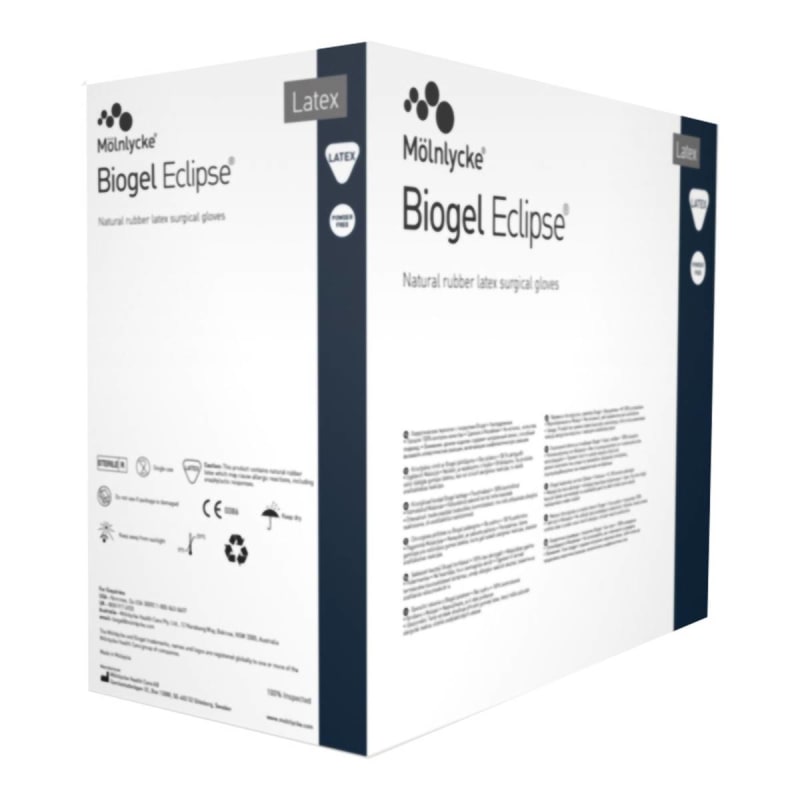 Molnlycke Biogel® Eclipse™ Latex Surgical Glove, Size 6.5, Straw Color Molnlycke Biogel® Eclipse™ Latex Surgical Glove, Size 6.5, Straw Color