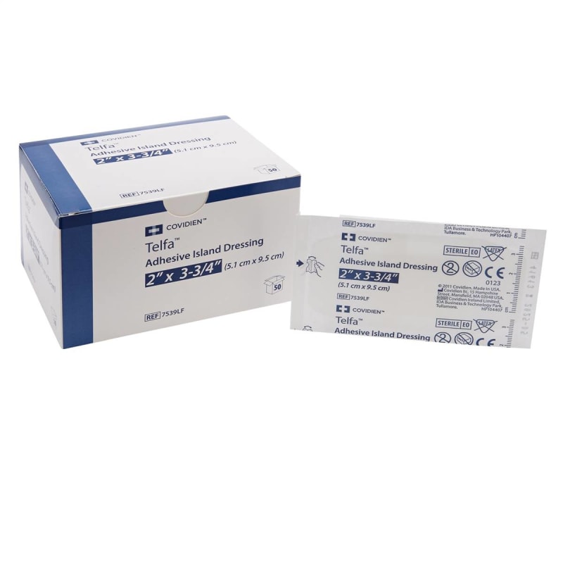Cardinal Telfaâ„¢ White Adhesive Strip, 2 x 3-3/4 Inch