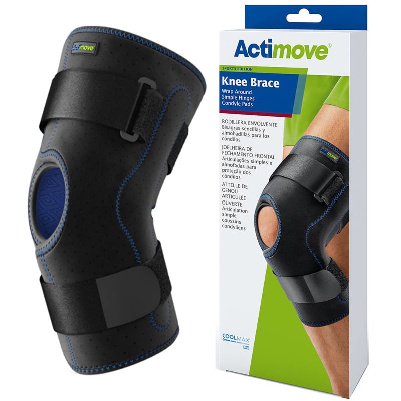 BSN Medical ActimoveÂ® Sports Edition Hinged Knee Brace, 2X-Large