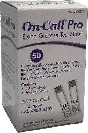 Acon Laboratories On Call® Pro Blood Glucose Test Strips Acon Laboratories On Call® Pro Blood Glucose Test Strips
