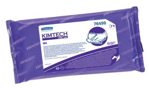 Kimberly Clark Surface Disinfectant Cleaner Kimtechâ„¢ W4 Premoistened Cleanroom Manual Pull Wipe 40 Count Soft Pack Alcohol Scent Sterile Kimberly Clark Surface Disinfectant Cleaner Kimtechâ„¢ W4 Premoistened Cleanroom Manual Pull Wipe 40 Count Soft Pack Alcohol Scent Sterile