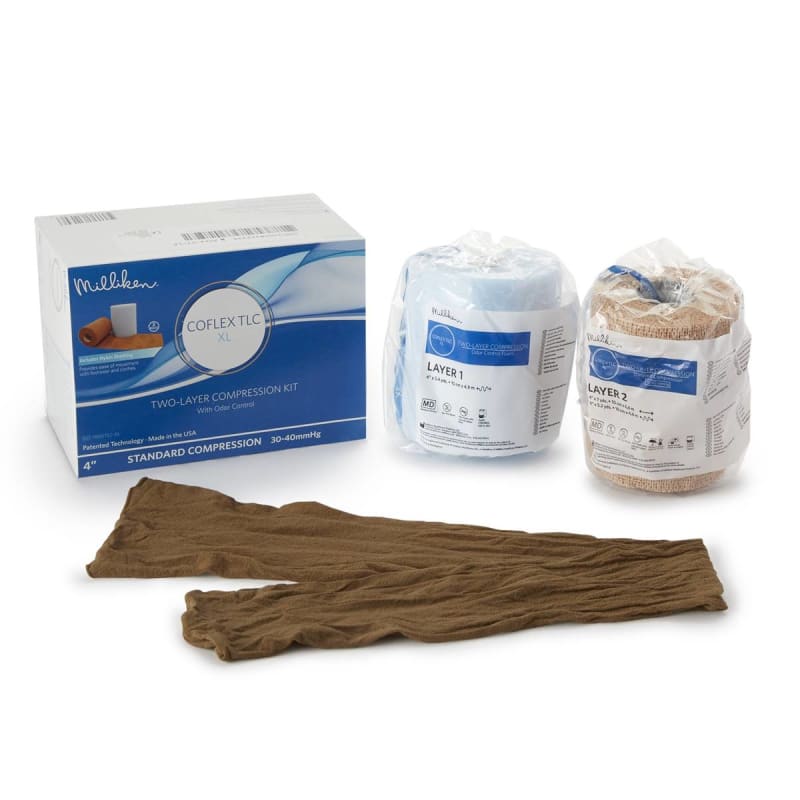 Andover Healthcare Inc CoFlex® TLC XL with Indicators Two-Layer Compression Bandage System Andover Healthcare Inc CoFlex® TLC XL with Indicators Two-Layer Compression Bandage System