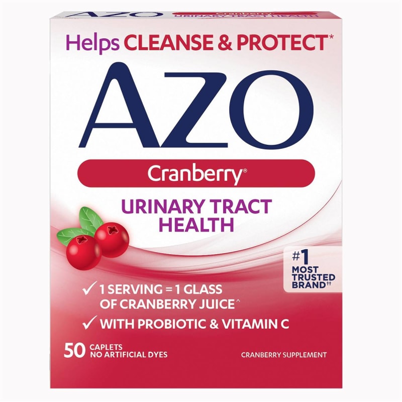 i-Health Inc AZOÂ® Cranberry Caplets, Cranberry Powder with a Probiotic + Vitamin C