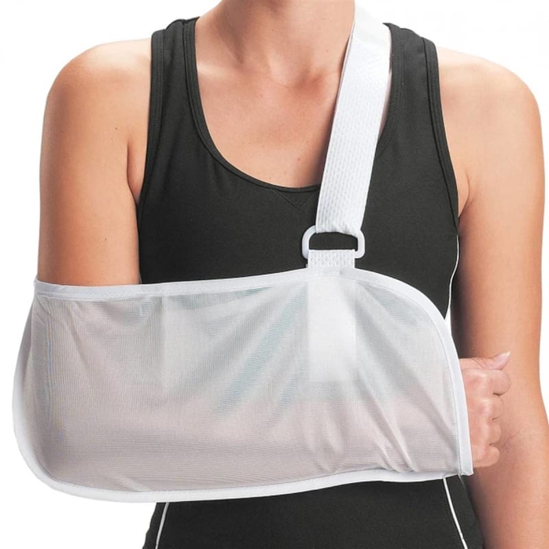 DJO Arm Sling Procare® Chieftain™ D-Ring / Hook and Loop Strap Closure Small DJO Arm Sling Procare® Chieftain™ D-Ring / Hook and Loop Strap Closure Small