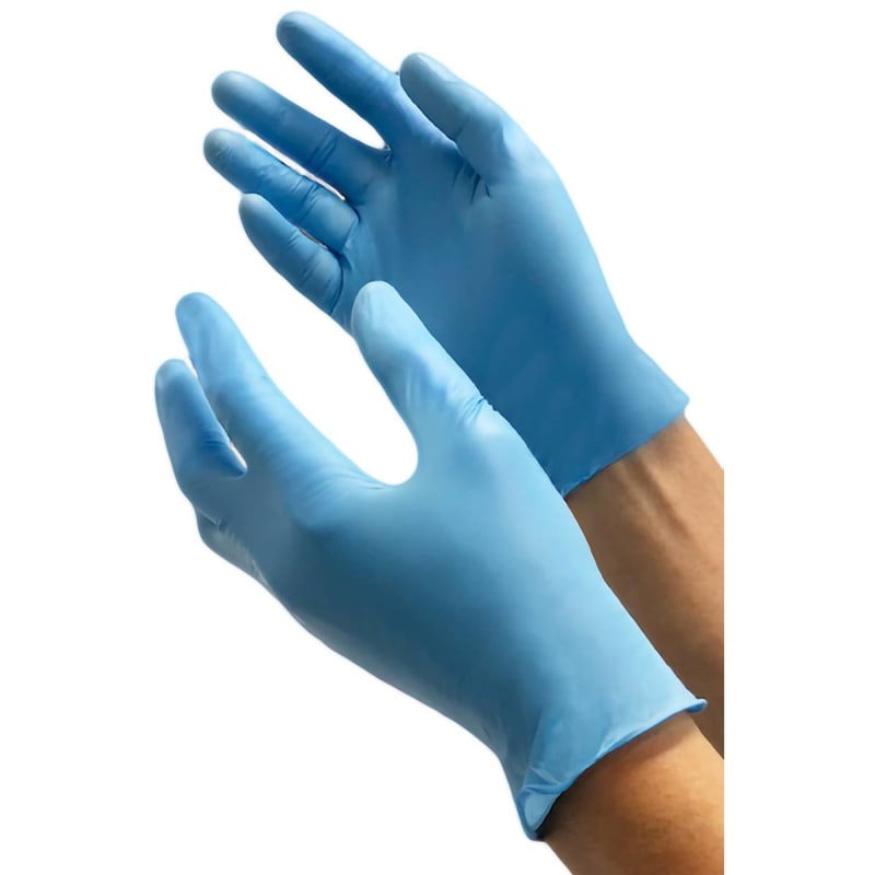 Tronex International Inc New Age® 7945 Series Vinyl Exam Glove, Small, Blue Tronex International Inc New Age® 7945 Series Vinyl Exam Glove, Small, Blue