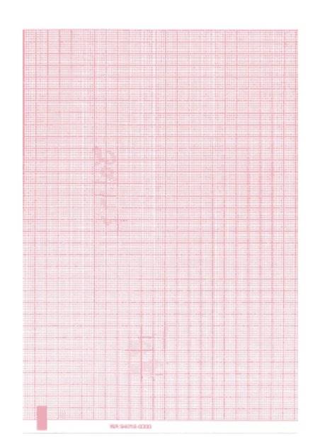 Nissha Medical Tech Recording Chart Paper Welch Allyn® Z-Fold Red Grid Nissha Medical Tech Recording Chart Paper Welch Allyn® Z-Fold Red Grid
