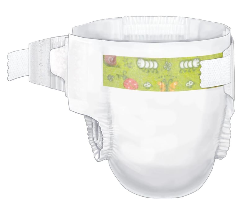 Cardinal Curityâ„¢ Unisex Baby Diapers, Heavy Absorbency, Size 2, 12 â€“ 18 lbs.