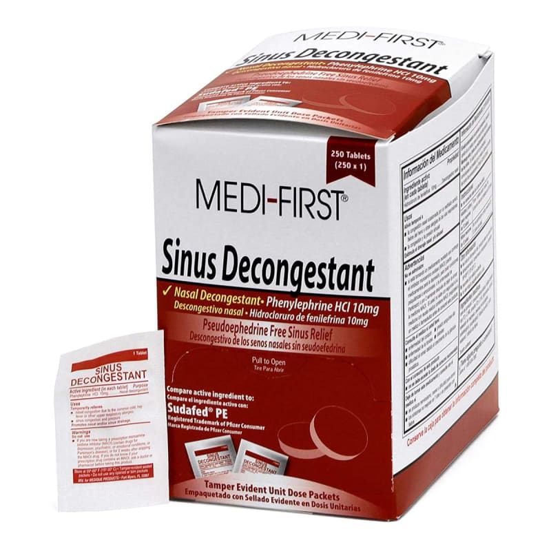 Medique Products Medi-FirstÂ® Phenylephrine HCl Sinus Relief