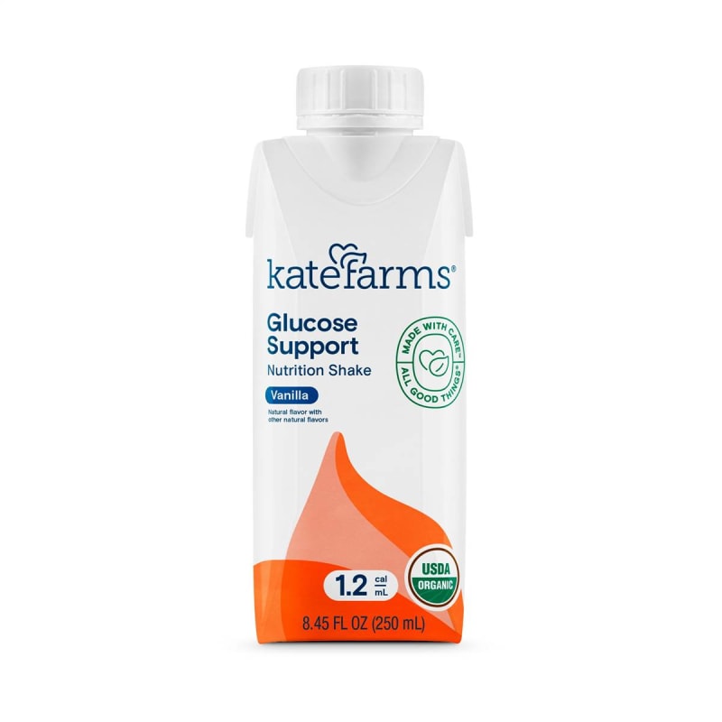 Kate FarmsÂ® Glucose Support 1.2 Vanilla Nutrition Shake for Diabetics, 8.45-oz.