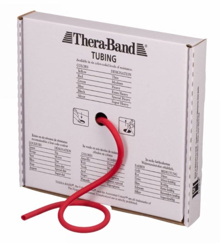 Performance Health Exercise Resistance Tubing TheraBand® Red 25 Foot Length Medium Resistance Performance Health Exercise Resistance Tubing TheraBand® Red 25 Foot Length Medium Resistance