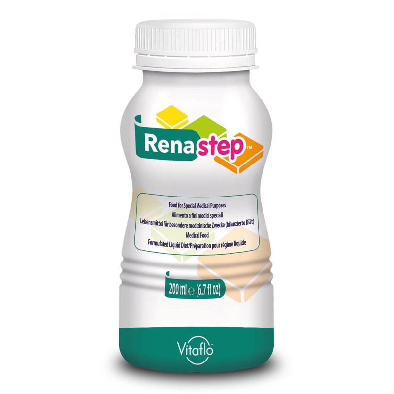 Vitaflo USA LLC Renastepâ„¢ Pediatric Renal Medical Food, Vanilla, 6.7-ounce bottle