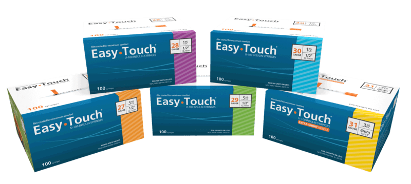 MHC Medical EasyTouch Insulin Syringe MHC Medical EasyTouch Insulin Syringe
