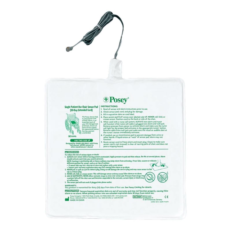 Tidi Products Fall Management Chair Sensor Pad