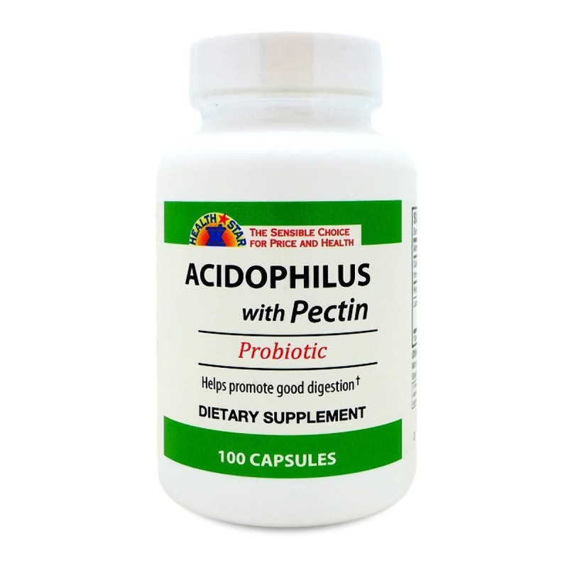 Geri-Care Health StarÂ® Acidophilus with Pectin Probiotic